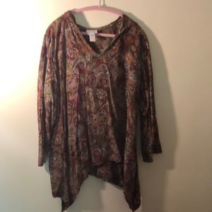 Tie Dye Batik Soft Surrounding Top